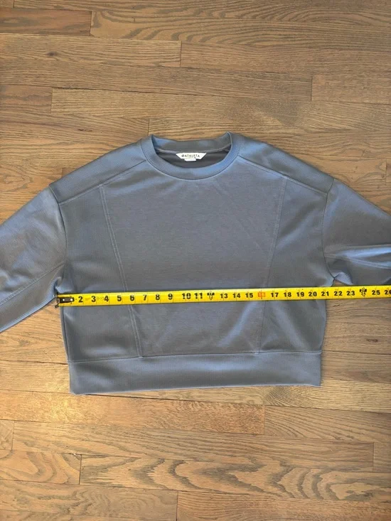 Athleta Seasoft Crewneck Sweatshirt size small - Picture 7 of 7